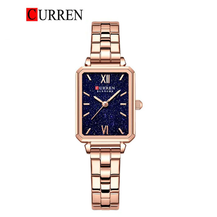 CURREN Original Brand Stainless Steel Band Wrist Watch For Women With Brand (Box & Bag)-9082A