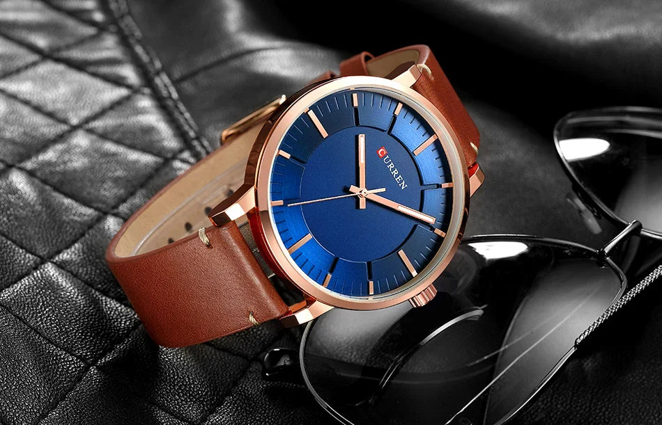 CURREN 8332 Watches Leather